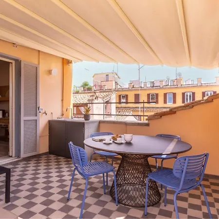 Romac - Condotti Penthouse In The Spanish Steps Area